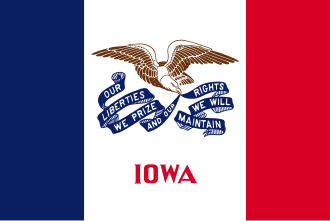 Iowa flag
